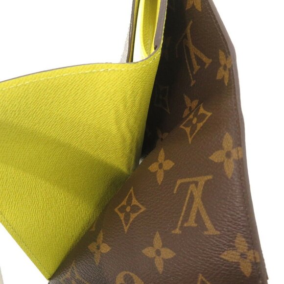 LOUIS VUITTON Brown Monogram Leather Wallet - Picture 5 of 9